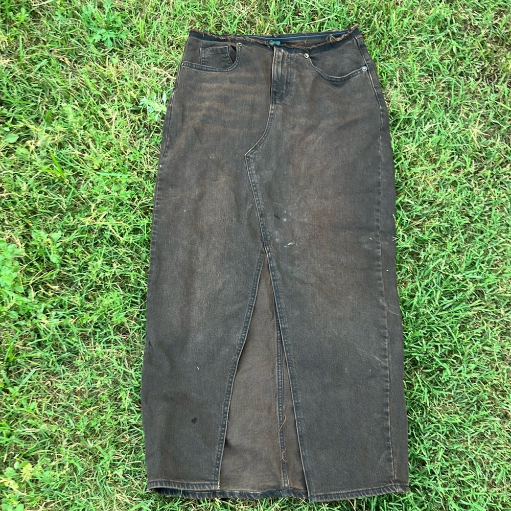 Wild Fable Brown Maxi Skirt